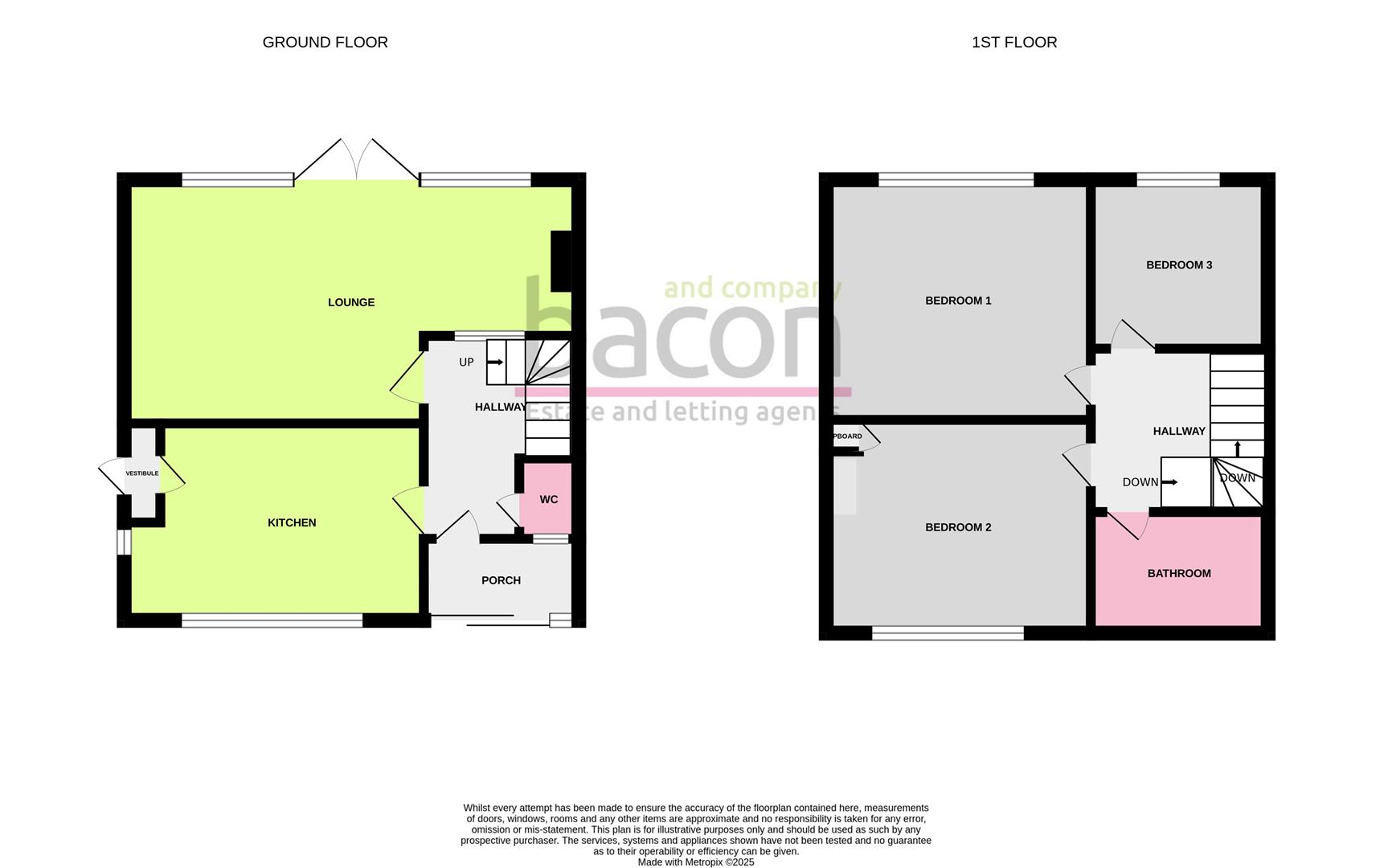 Floor Plan | House - Semi-Detached | Palatine Road, Goring-By-Sea, Worthing | For Sale